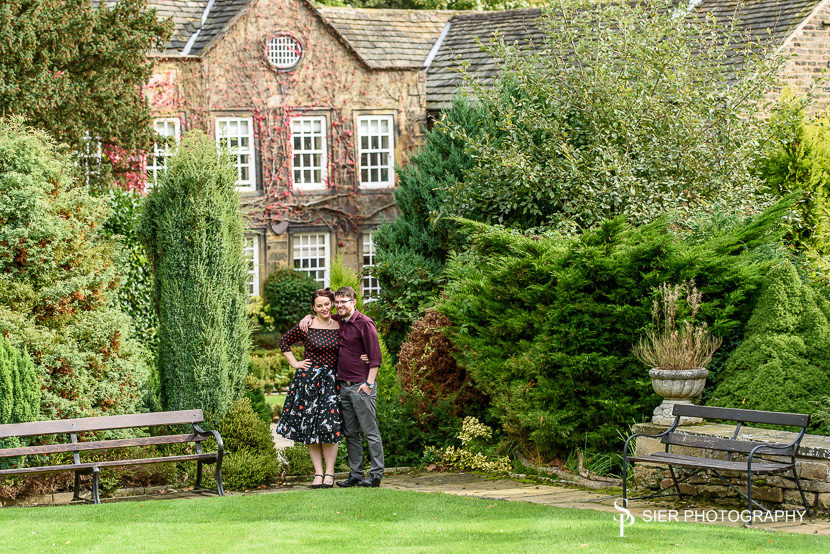 Engagement photography session at the beautiful Whitley Hall Hotel in Sheffield